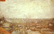 Blick vom Montmartre nach van Gogh